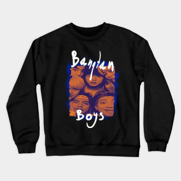 Bangtan Boys Crewneck Sweatshirt by TapaTure